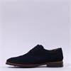 Base London Clarence Wingtip Shoe - Navy Suede